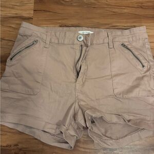 STS Blue Women's High Waisted Cargo Shorts in Blush